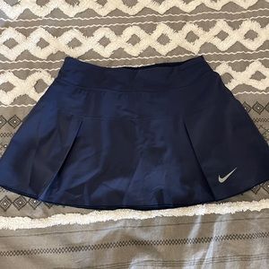 Womens Size Small Nike Navy Tennis Skirt